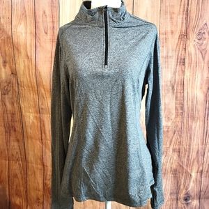 Jockey Quarter Zip Pullover size Large